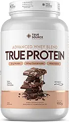 True Protein 900 g – True Source | Blend Avançado com Whey, Colágeno e VERISOL® | Alta Performance & Nutrição (900g, Creamy Chocolate)