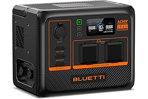 Compact Bluetti AC180P Powerhouse: Energy for the Great Outdoors