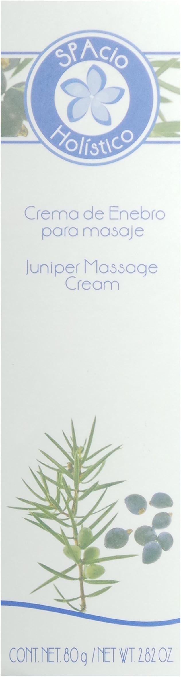 SPAcio Holistico Crema de Enebro para masaje Juniper Massage Cream 80 g / 2.82 oz