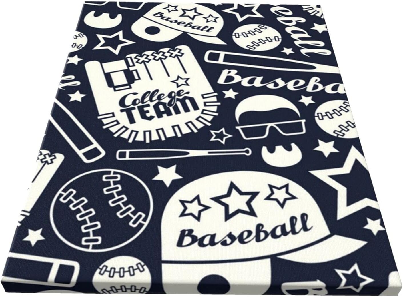 Baseball 野球柄 アートパネル ポスター 壁飾り キャンバス絵画 玄関 部屋飾り 背景絵画 フレーム