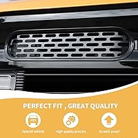 Vista 4 de Para insertos de parrilla de malla Bronco, 6 piezas de cubierta protectora de rejilla frontal con clip compatible con accesorios exteriores Ford