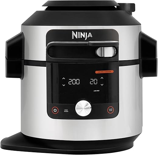 NINJA – Olla eléctrica multifunción Ninja OL750EU Foodi Max 7,5L Smartlid multi cooker.