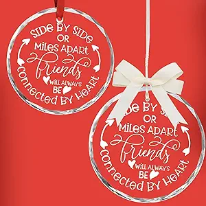 Engagement Gifts for Couples - Glass Ornament 2025, Personalized Gifts for Newly Engaged Couples, Happy Engagement Ideas for Her, Bride to Be - Engaged for Her, Friends