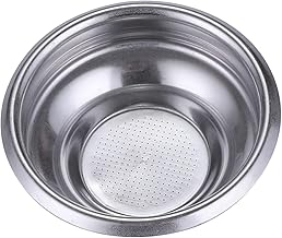 Joytata E-61 58mm Precision Filter Ridged Basket Stainless Steel Portafilter Basket Espresso Basket Compatible 58mm Portafilter Filter Basket 1 Cup Coffee Basket Replacement 58mm-1