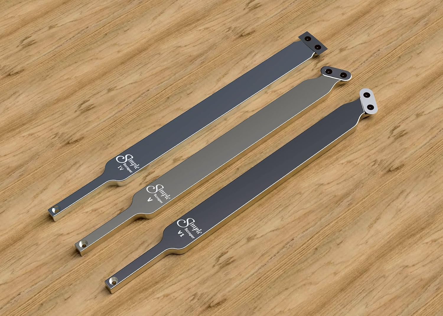 Authentic Replacement Carbide Cutter for Simple Scraper Tools, Fits Simple Scraper I, II and III and IV. (Negative Rake Oval Cutter)