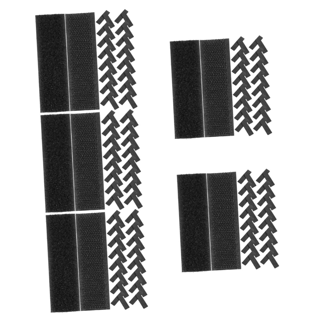 TEHAUX250 Pcs Shoe Stick Double Side Tape Double Sided Boobtape Double Sides Tape Hook and Tie Wraps Shoes Tape Two Sided Carpet Tape Nylon Snap Button Shoelace Child