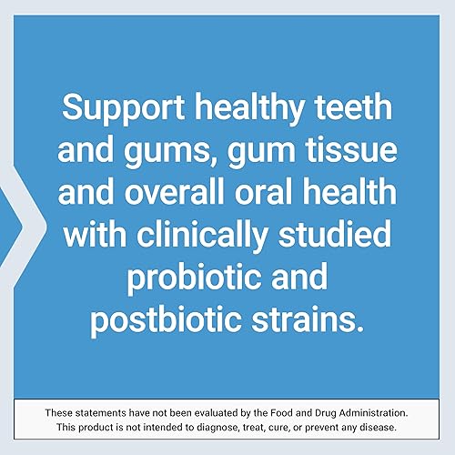 Vista 6 de Life Extension FLORASSIST Higiene Bucal – Probióticos para la salud bucal con S. Salivarius BLIS M18 – Suplemento para el cuidado bucal – Una vez al