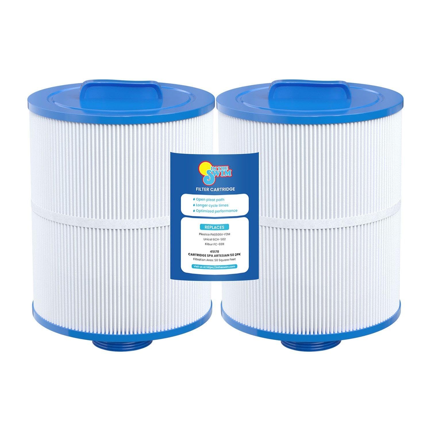 In The Swim Filter Cartridge 2-Pack Replacement for Artesian Spas 50 AA18027