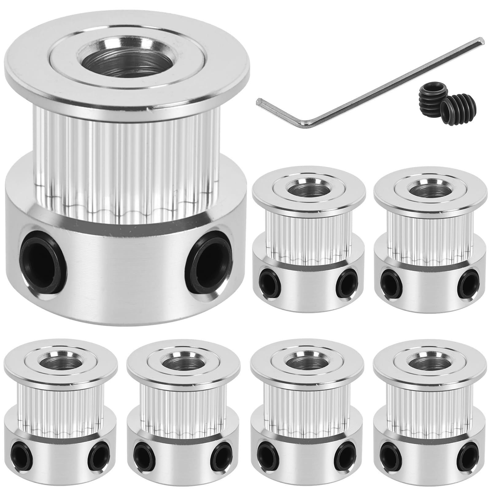 12 Pack GT2 Timing Belt Pulley 20 Teeth,8mm bore,synchronous Pulley — Amazon image 26