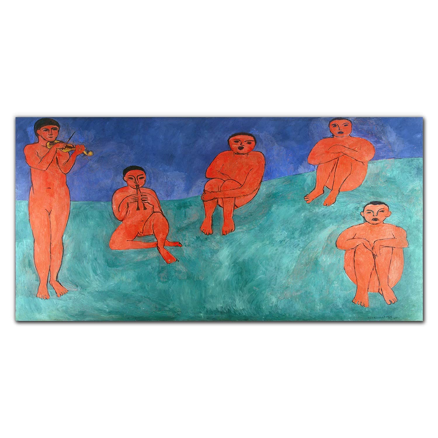 Crédence de cuisine en verre trempé anti-taches 120x60cm dosseret adhésif lavable Matisse