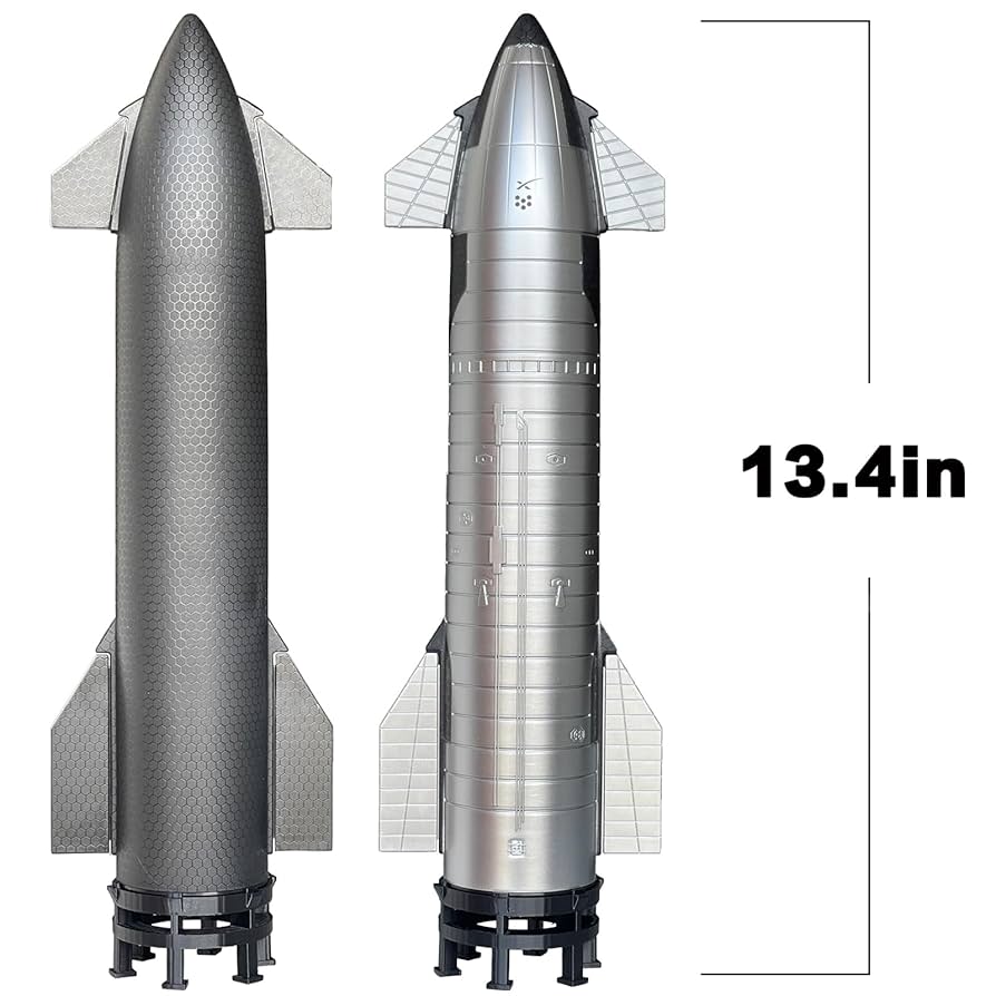SF・ファンタジー・ホラー SpaceX STARSHIP CHROME MODEL s-l1200.jpg