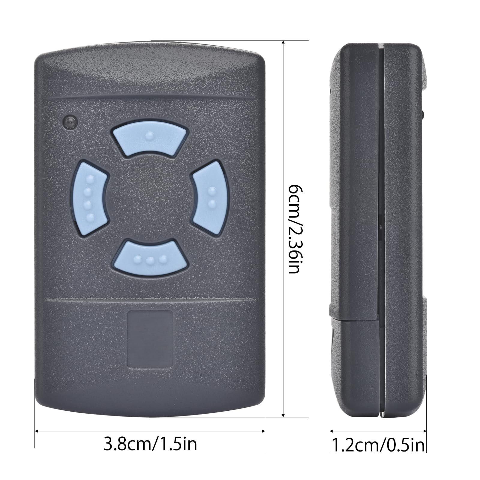 Tousek Handsender RS433 2-Kanal 433 Mhz RS 433-TXR-2B 13160200 Fernbedienung