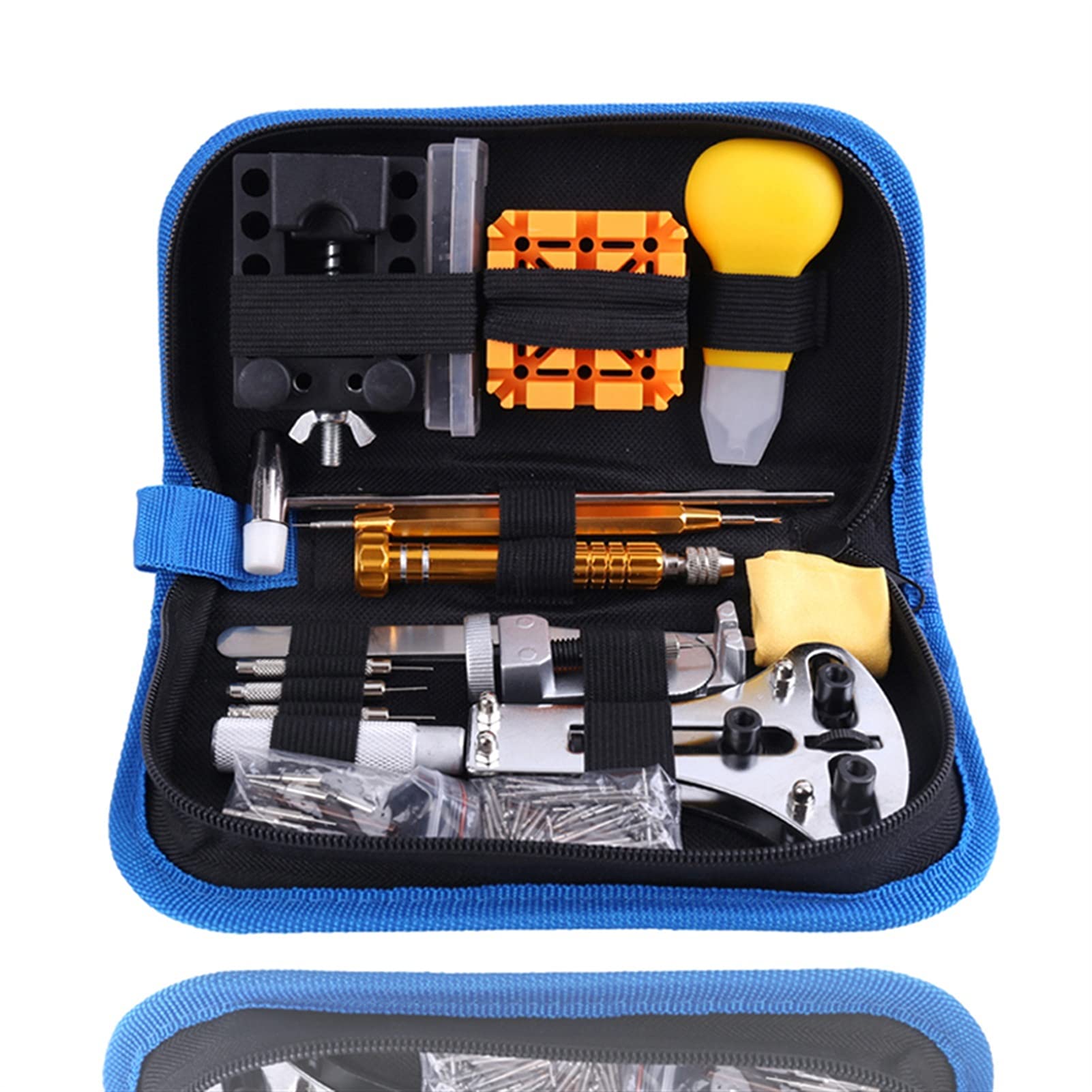 Zestaw narzędzi do naprawy Narzędzia Watch Multi Funkcja Zestaw narzędzi ręcznych Zestaw narzędzi Remover Shell Otwieracz i Watch Battery Wymiana paska Igła(31pcs)