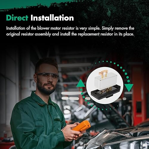 Miniatura 1108 de SCITOO Resistencia de motor de ventilador HVAC para 2008-2013 para Chrysler 300/2008-2016 para Town & Country/2008-2010 para Dodge Charger/2008-2018