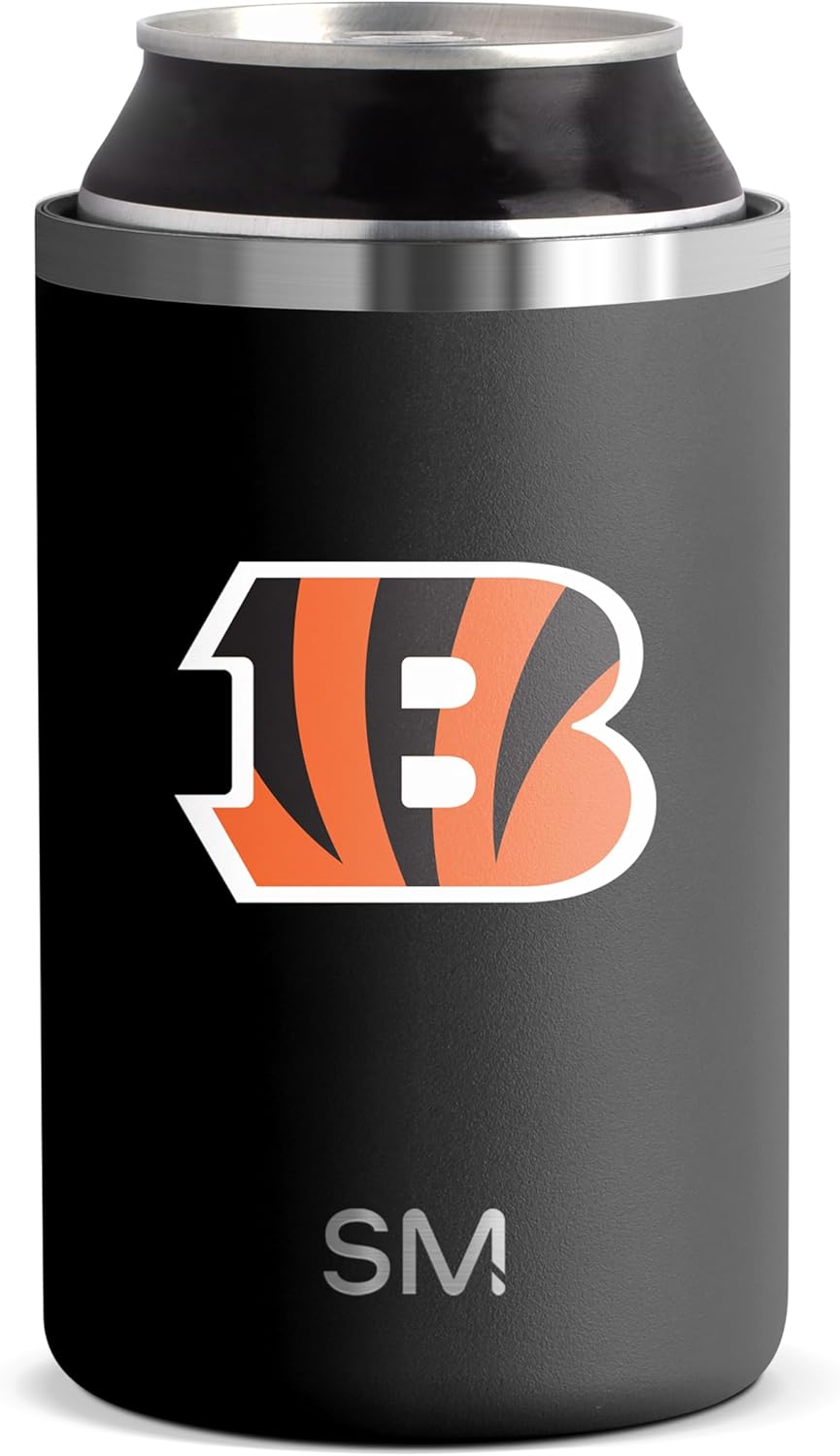 Simple Modern Officially Licensed NFL New England Patriots Gifts for Men, Women, Dads, Fathers Day | Insulated Ranger Can Cooler for Standard 12oz Cans - Beer, Seltzer, and Soda