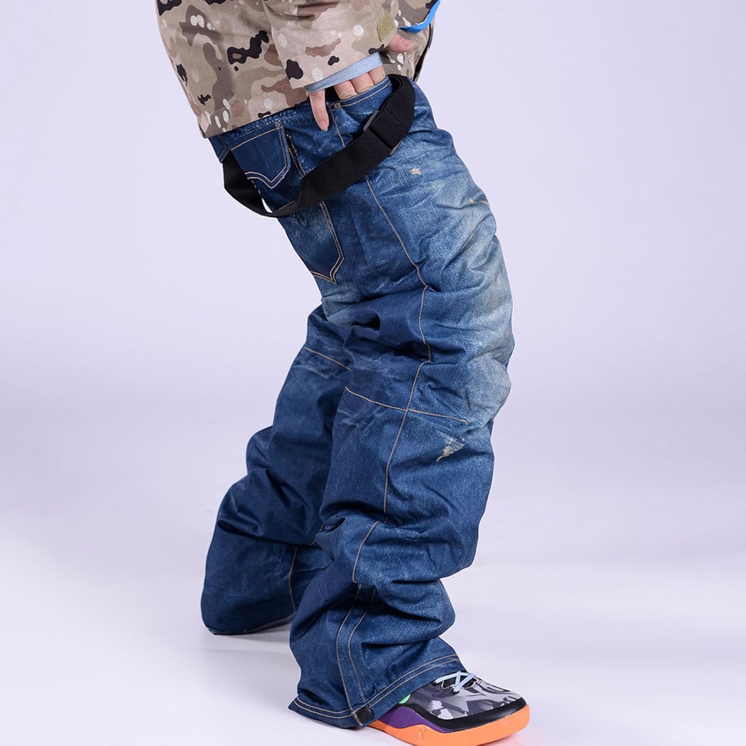 【今季・人気】[Pogowu] スノーボード ウェア スキーパンツ スキーウェア スノボウェア ズボン 防寒着 メンズ レディース