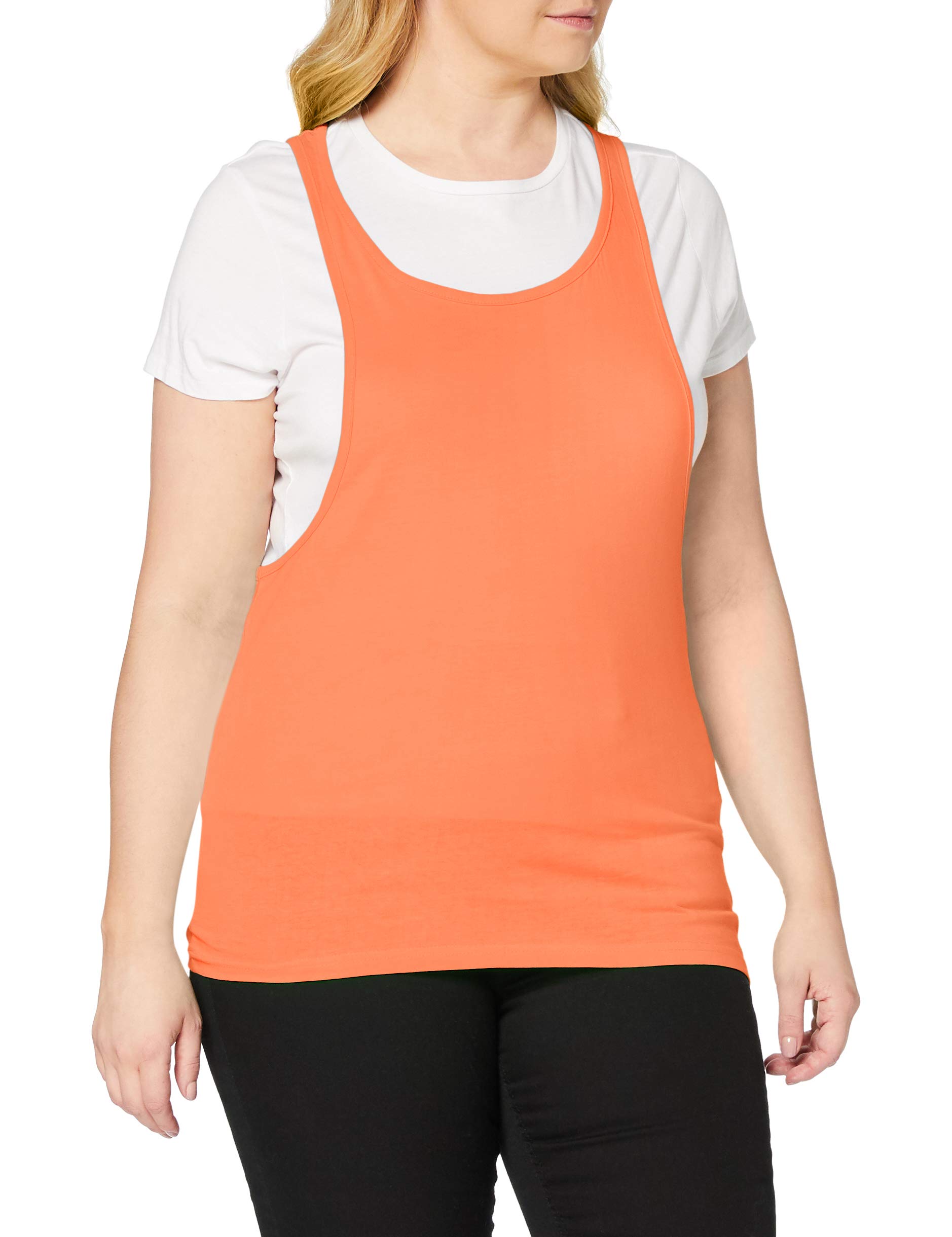 Urban Classics Ladies Loose Burnout Tanktop Camiseta de Deporte para Mujer