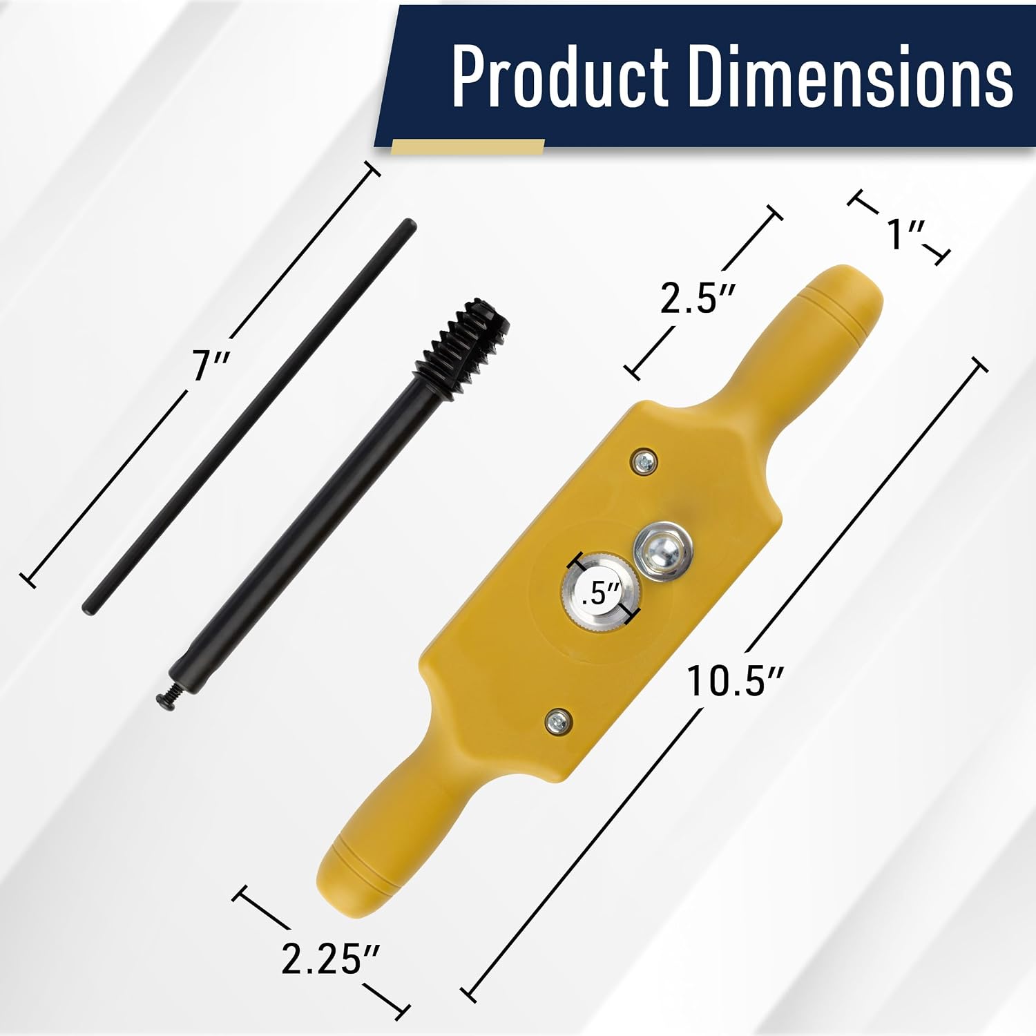 Kings County Tools Jig Dowel Thread Tap and Die Set, 1/2 Inch image 2