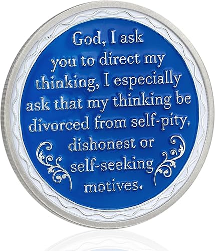 Miniatura 3 de On Awakening Sobriety Chip AA Sobriety Coin Sun Moon Medallón de Recuperación de Sobriedad Regalos para Mujeres Hombres Regalo de Recuperación de