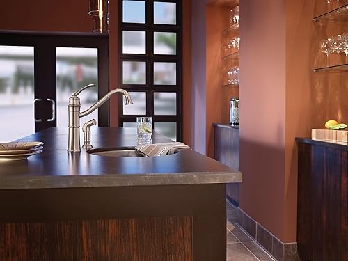 Miniatura 3 de Moen 87999SRS 1H SRS KT Grifo con pulverizador, 9, resistente al punto inoxidable