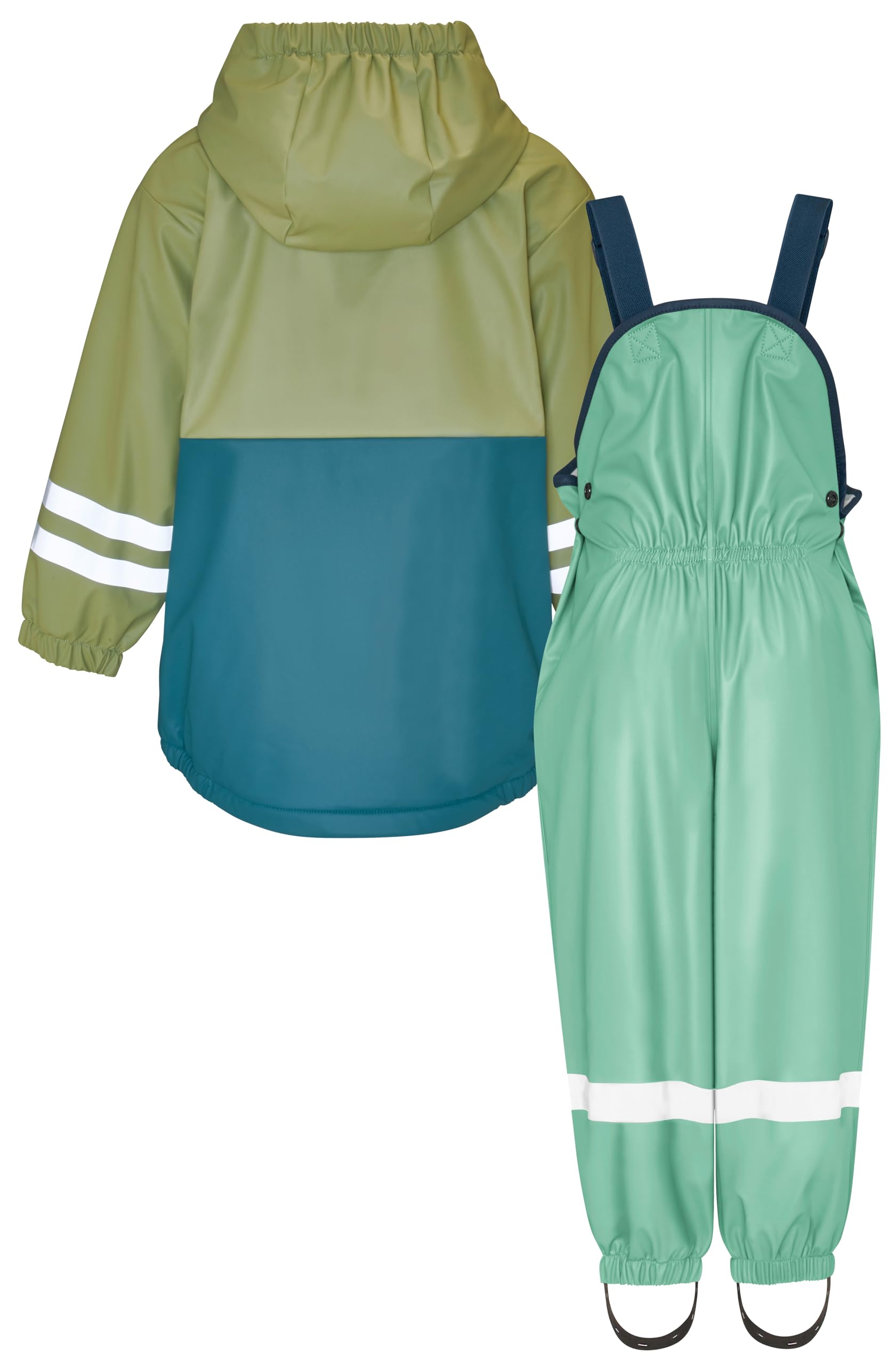 Playshoes Zweiteiliger Regenanzug Fleece-Futter, Gefütterter Matschanzug – Ansicht 2