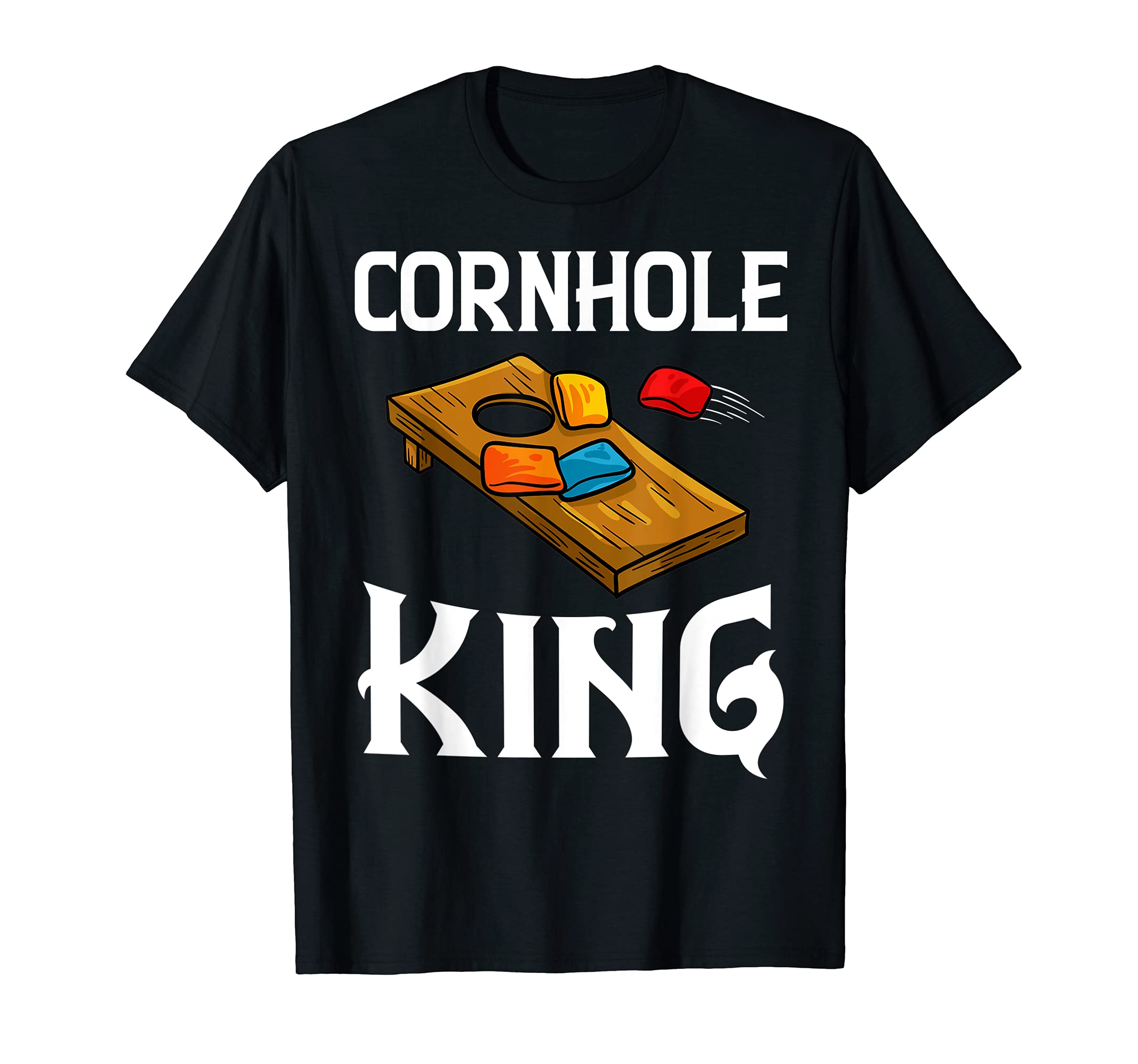 Cornhole Board Game Bags Rules Player T-Shirt