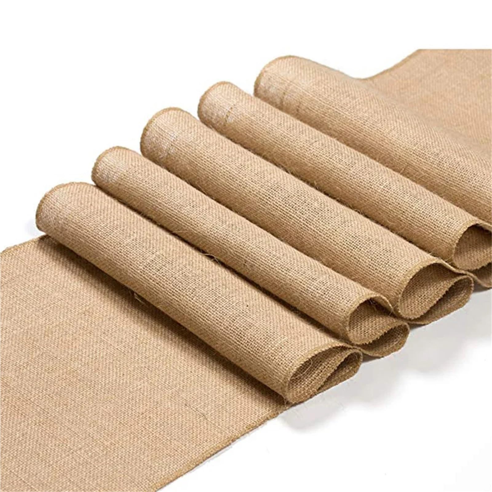 Il nastro di biancheria, Runner da tavolo in tela di iuta, runner in, for feste matrimonio, artigianato, 30 cm, dimensioni multiple