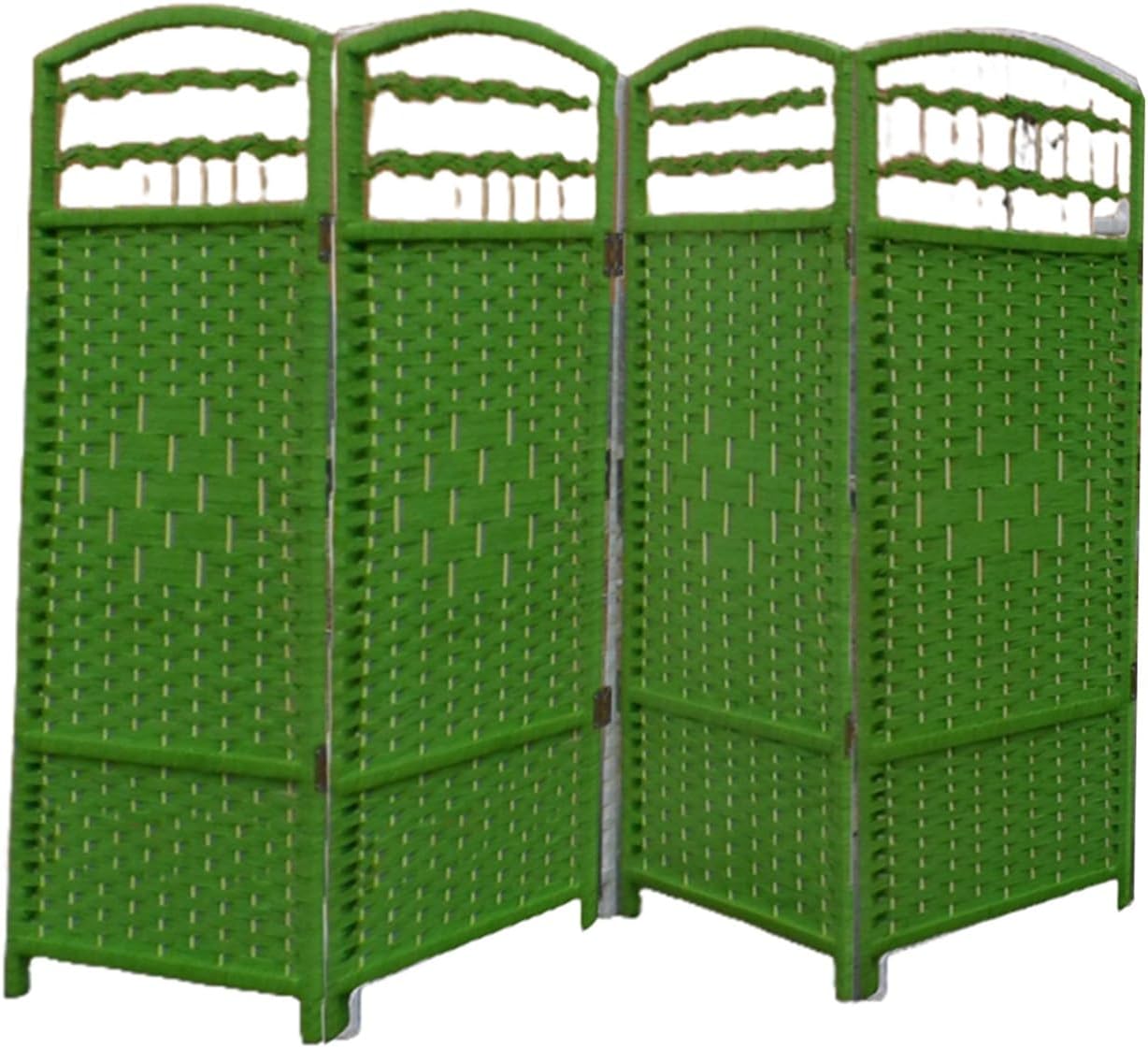 Short Room Divider Short Room Divider,Folding Double Hinged Privacy Screens Panels,for Modern and Contemporary Bedroom,Home Office,Studio,Dorm,Apartment,Color4,4 Panels,70Cm