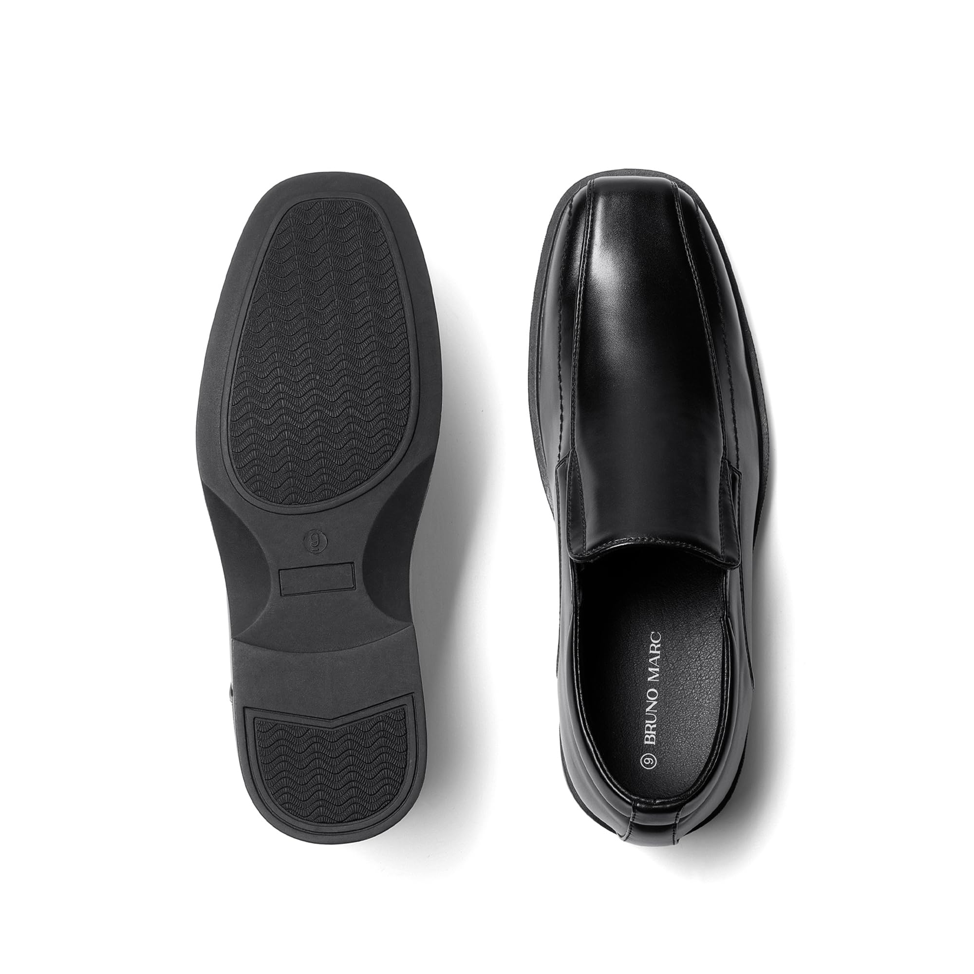 Bruno Marc Mocassin Homme Classique Chaussures Bateau et Mocassins Hommes Confortable pour Marche Bureau Extérieur