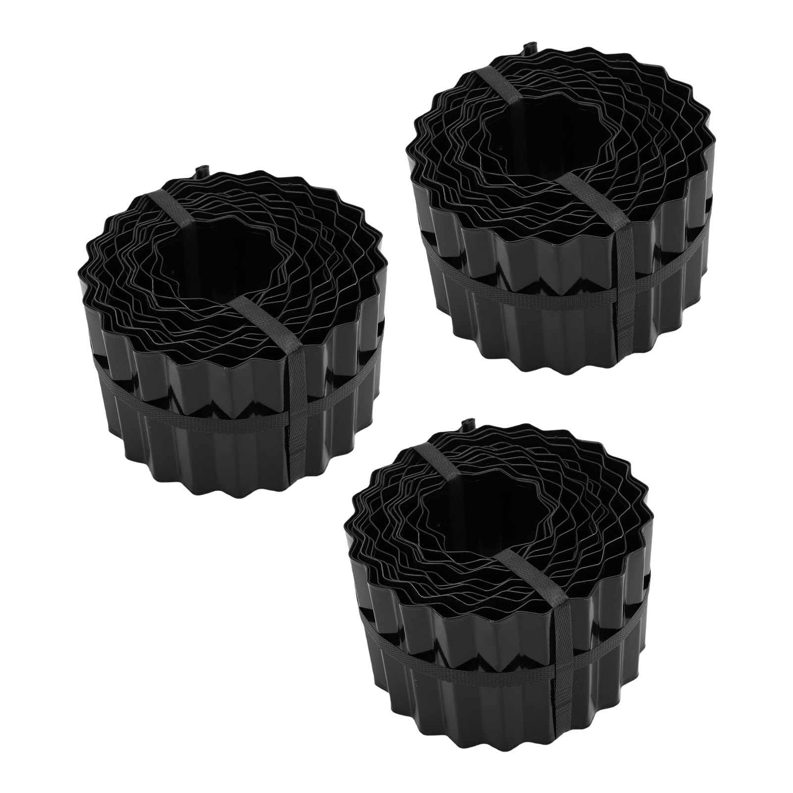 FTVOGUE Bordure de Jardin en Métal Décoratif, Liseron de 10 Cm, 6 M, pour