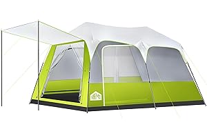 Spacious 10-Person Camping Tent: Instant Setup for Your Family Adventures