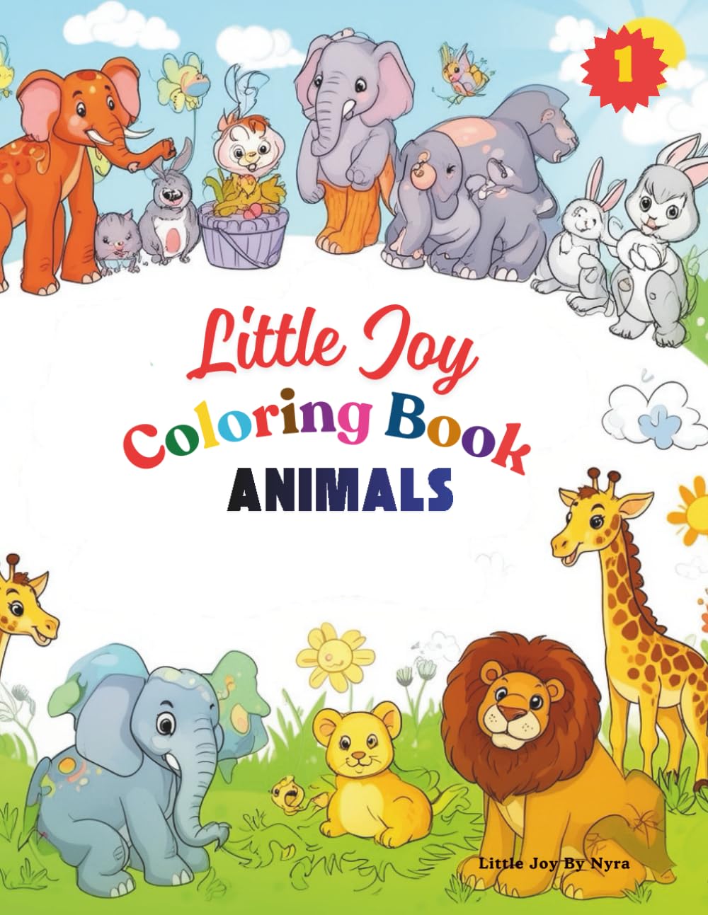 Little Joy Coloring Book: Animals