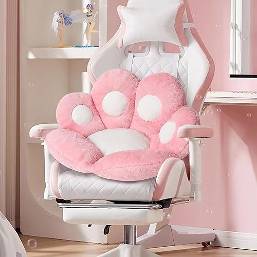Miniatura 4 de LANPEW Cojín de pata de gato, lindo cojín de asiento para silla, cojín de sofá perezoso, decoración al aire libre, cojín de suelo cálido, agradable