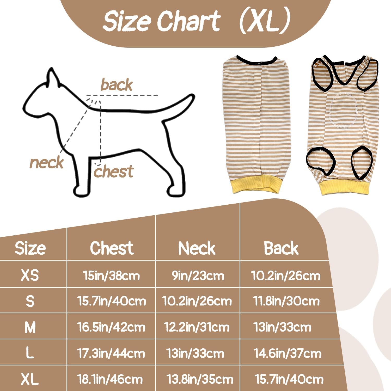 Post-Surgery Dog Recovery Bodysuit - Image 2