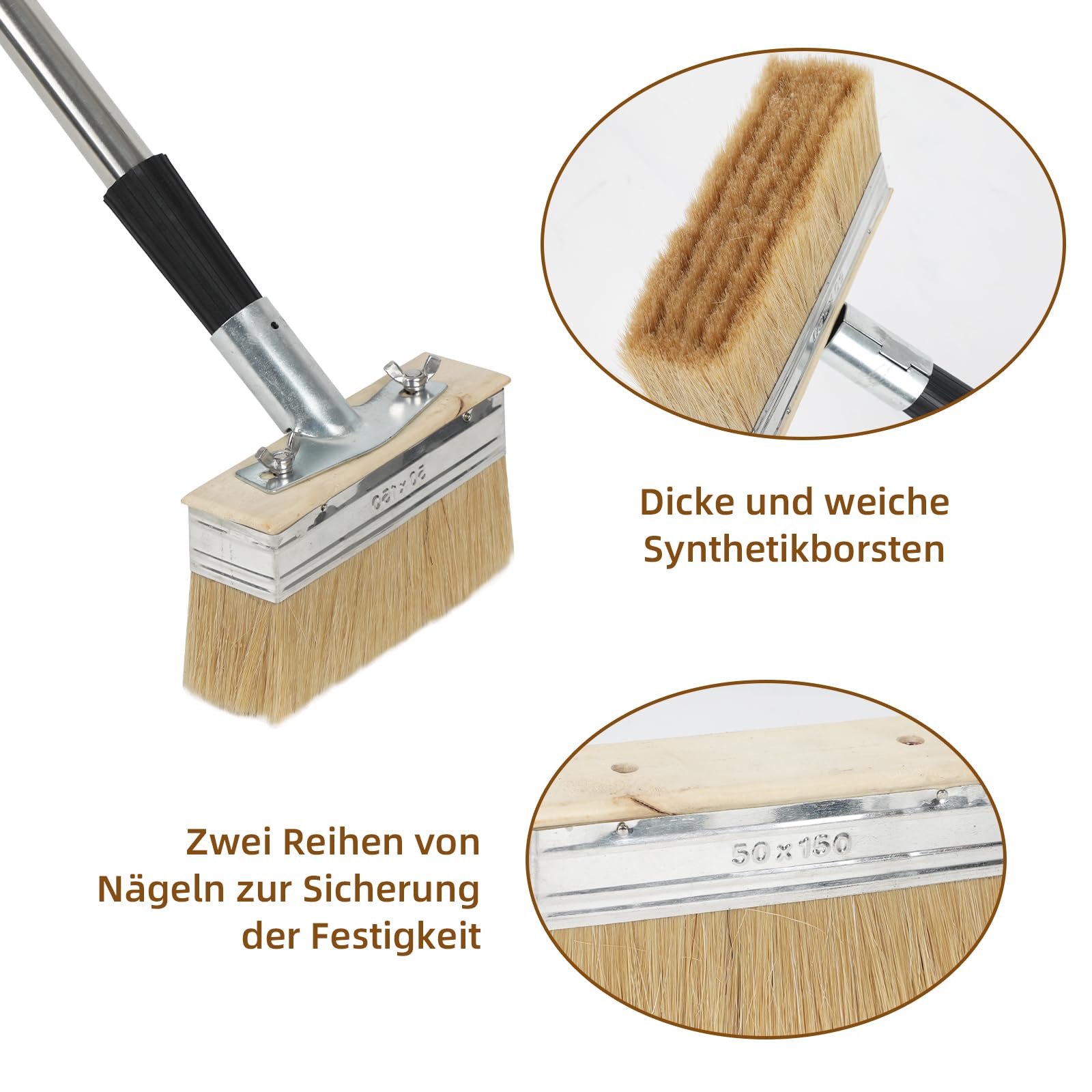 Flächenstreicher Set Mit Teleskopstange - Malerpin Produktbild-Vorschau 8
