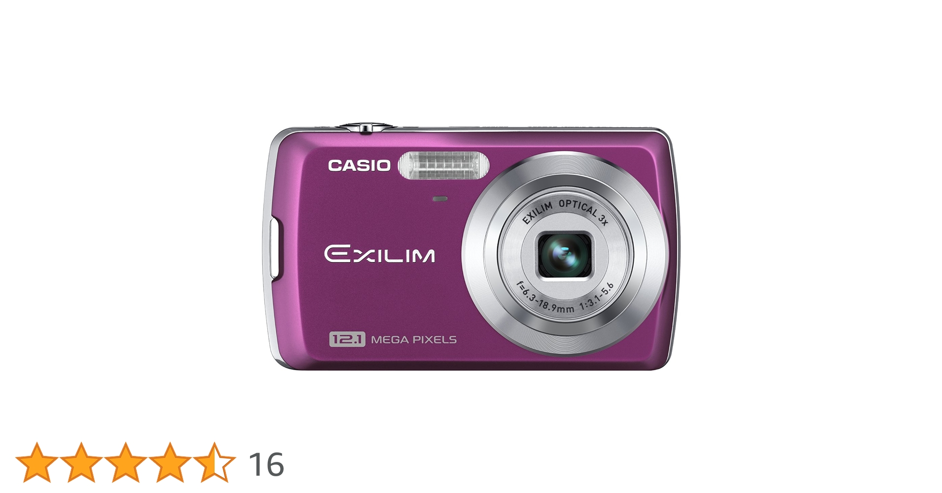 Casio Exilim EX-Z35 12 MP Digital Camera with 3x Optical