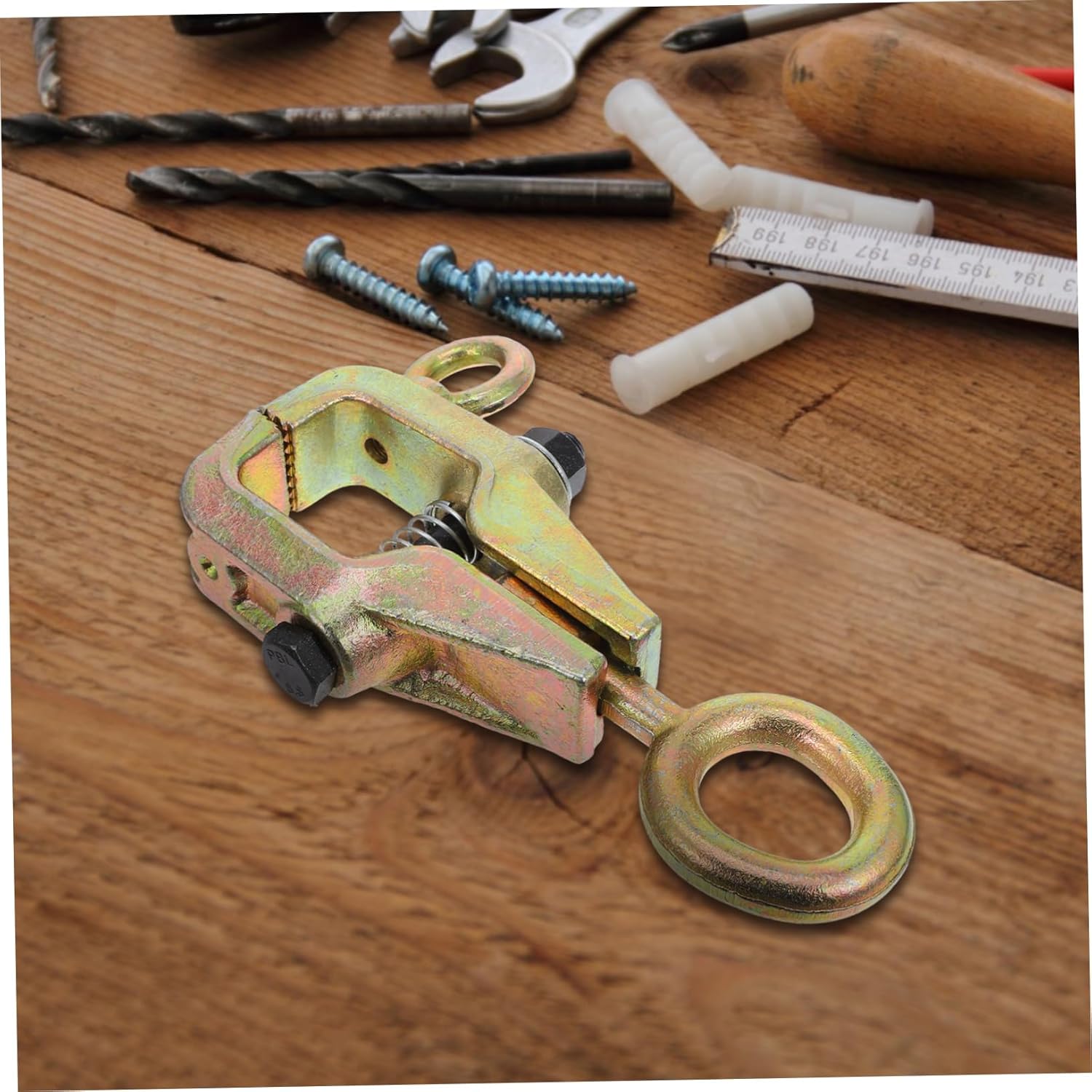 Auto Pull Clamp Self-tightening Frame Puller Tool for Automotive Repairs Construction for Efficient Dent Removal and Frame Adjustments