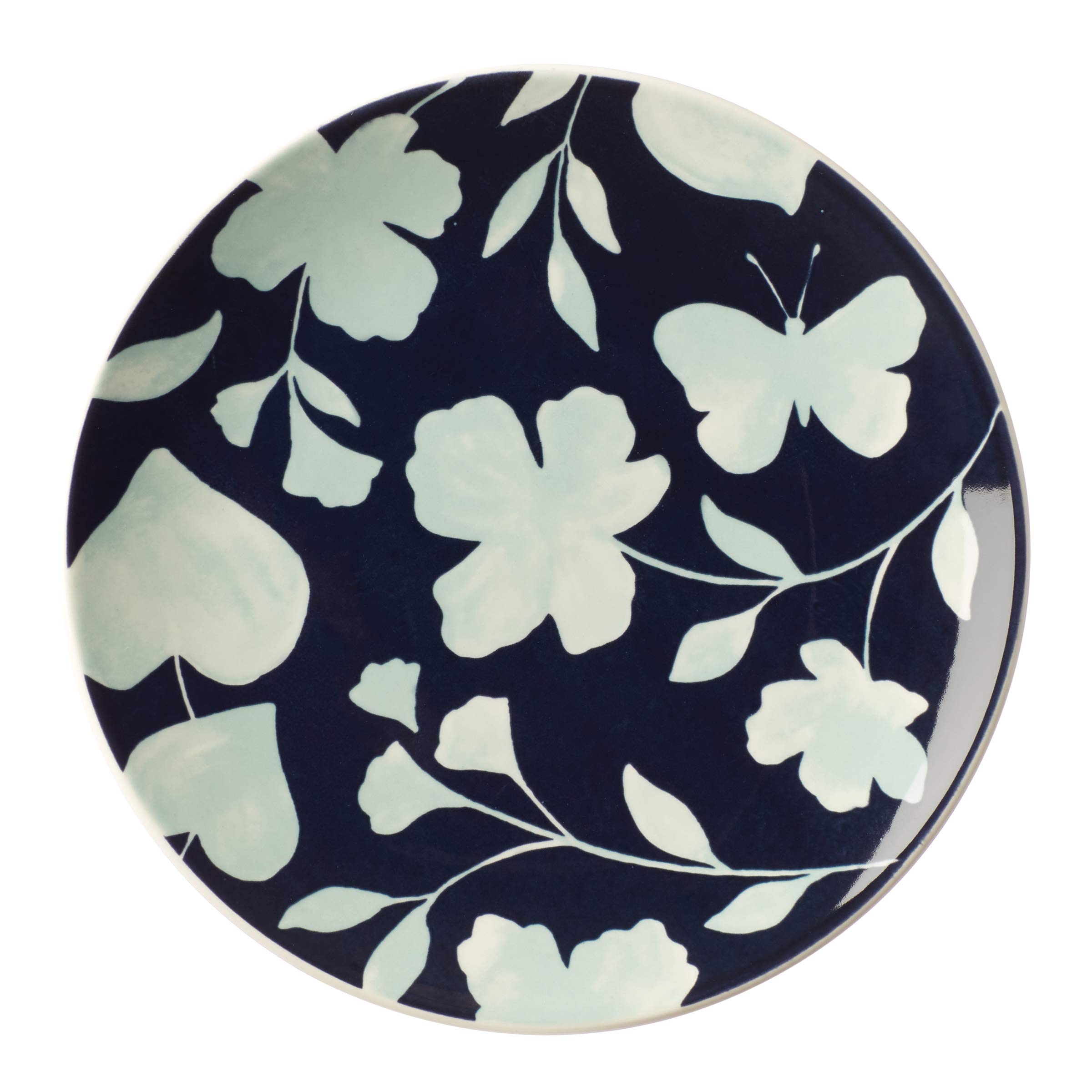 Kate Spade New YorkPetal Lane Flower Accent Plate, 1.00 LB, Green
