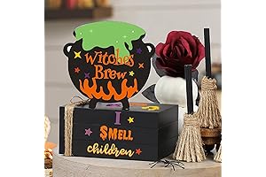 Hocus Pocus Halloween Tiered Tray Decor