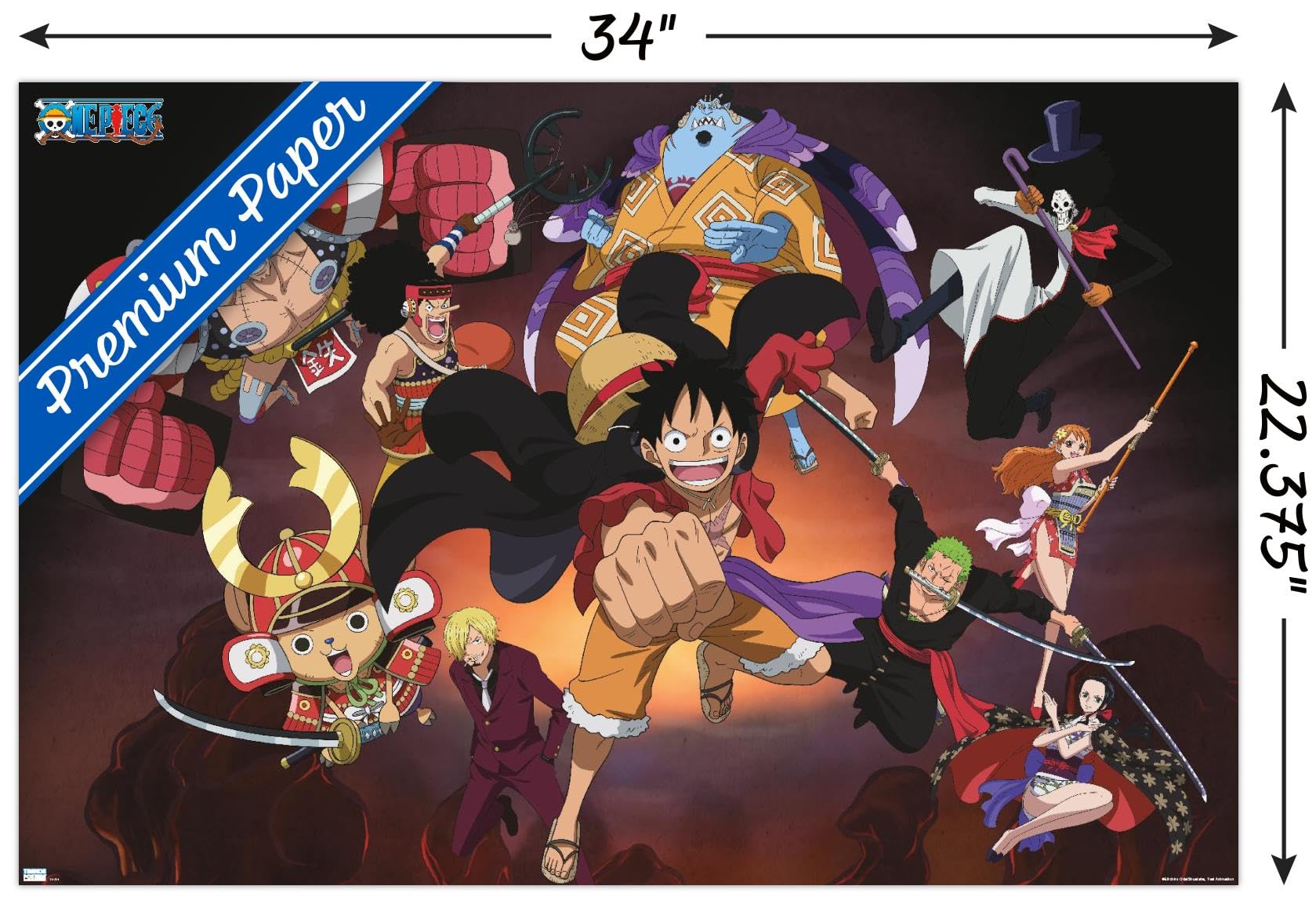 Amazon.com: Trends International One Piece: Wano Country - Group