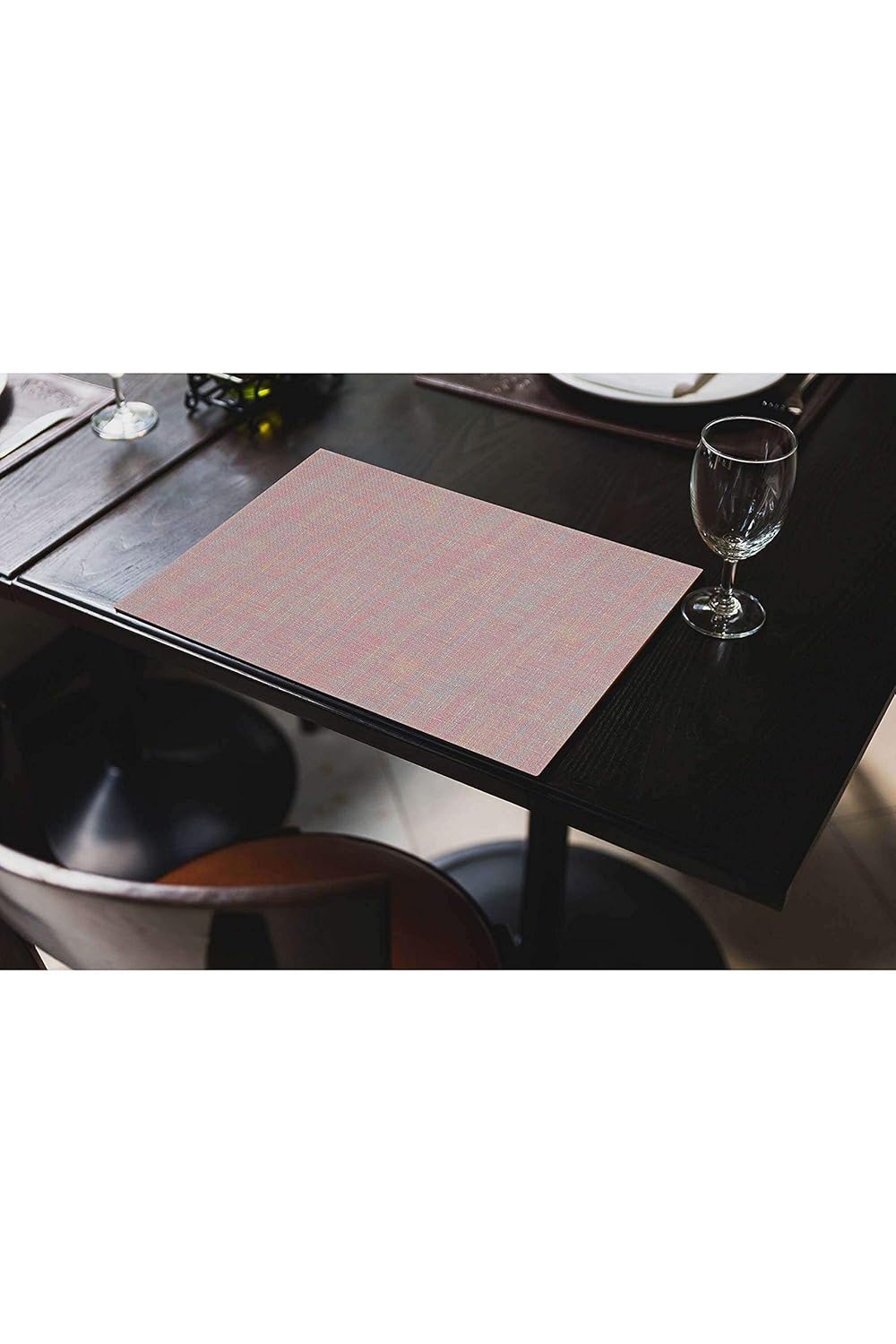 Buy IVY by HomeStop Rectangular Printed Woven Table Mat Set of 6