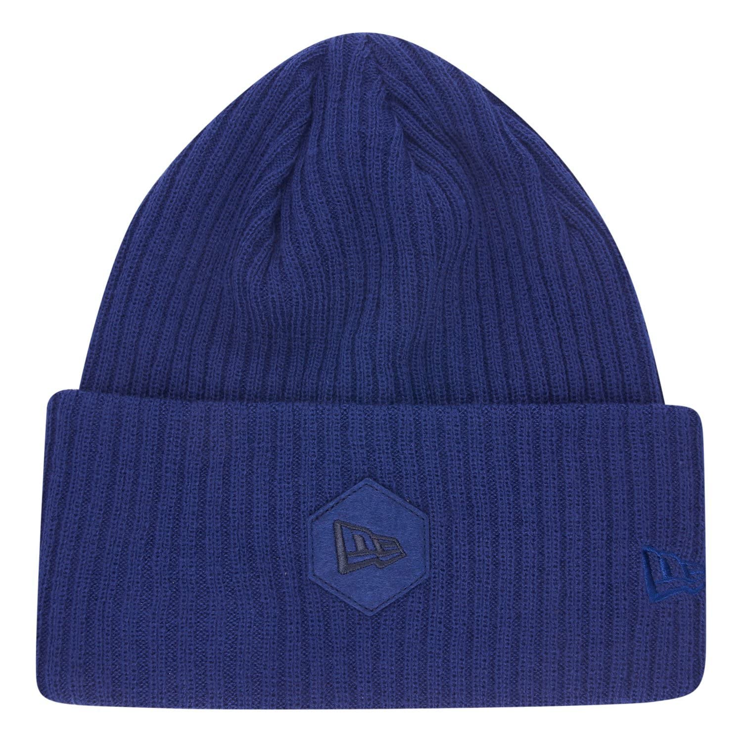 New Era Unisex Winter Beanie - Ribbed Wide Cuff Royal