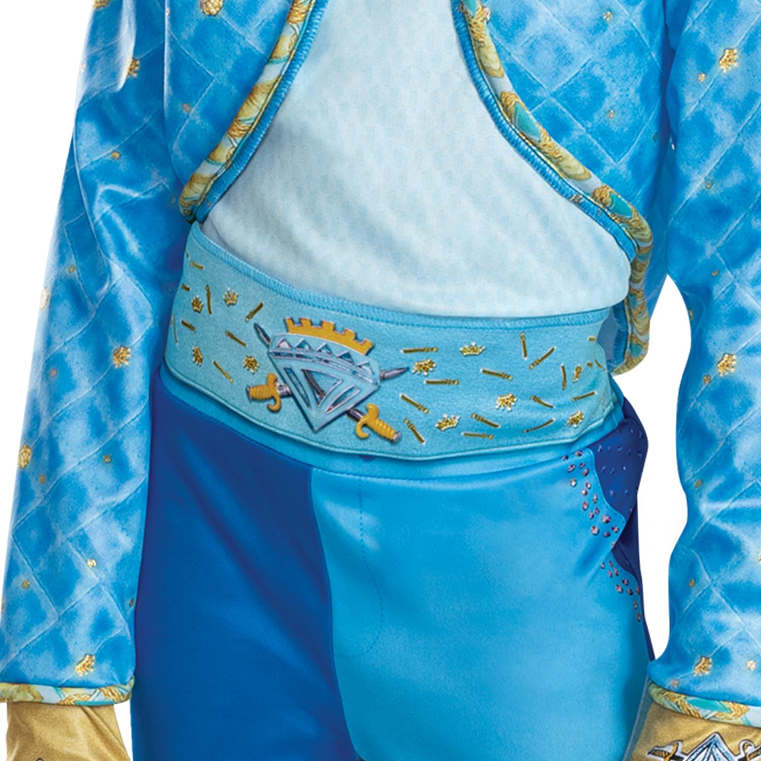 Disfraz de Chloe Deluxe de Descendants, disfraz oficial de Disney Descendants The Rise of Red, peluca no incluida