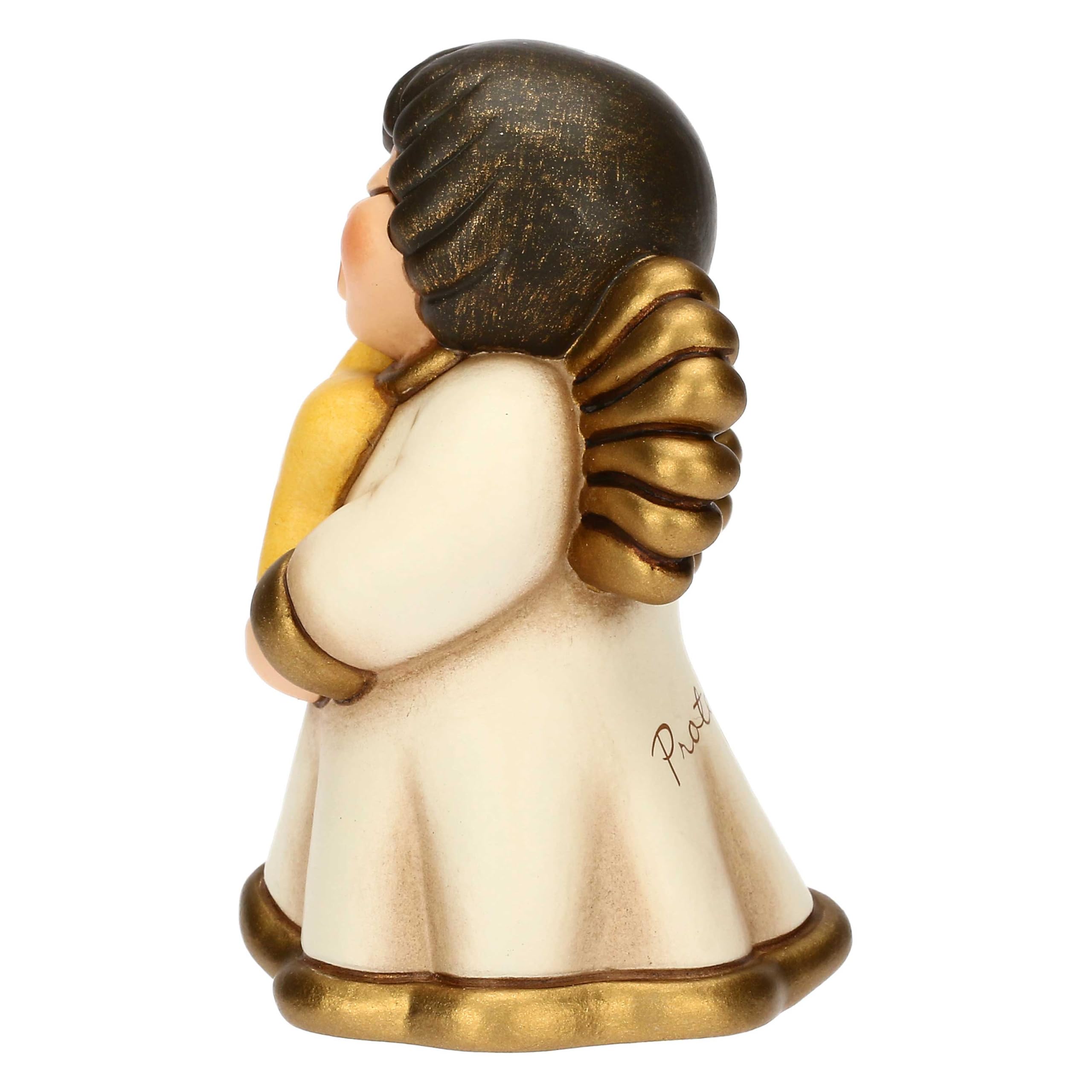 THUN - Angelo custode "Protezione"- cernamica - Collezione Angeli - 4,9 x 4,9 x 7,6 cm