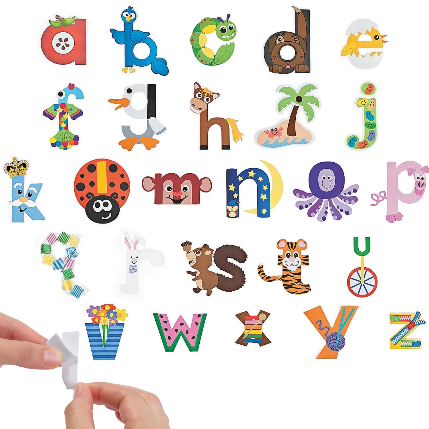 Fun Express Buy All and Save Kleinbuchstaben-Alphabet Ck – 312 Teile – Bildungs- und Lernaktivitäten für Kinder
