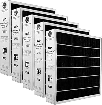 Lennox X7935 Carbon Clean Healthy Climate MERV 16 Filter (5 Pack