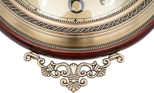 Miniatura 6 de Reloj de pared vintage de doble cara, reloj de pared redondo giratorio de 360, reloj de pared de metal industrial retro de doble cara, reloj