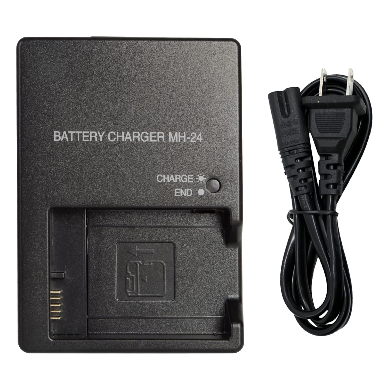 YUEFANSEN MH-24 Quick Battery Charger for EN-EL14 Battery Compatible with Nikon P7000 P7100 P7200 P7700 P7800 D5100 D5200 D5300 D5500 D5600 D3100