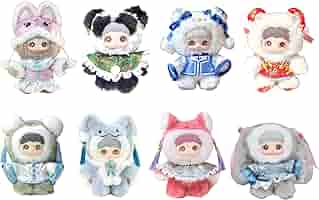 Maymei V3 春の詩、ぬいぐるみ ブラインドボックスセット 8個入り 本物の Maymei V3 ブラインドボックス詩の春サプライズバッグ
