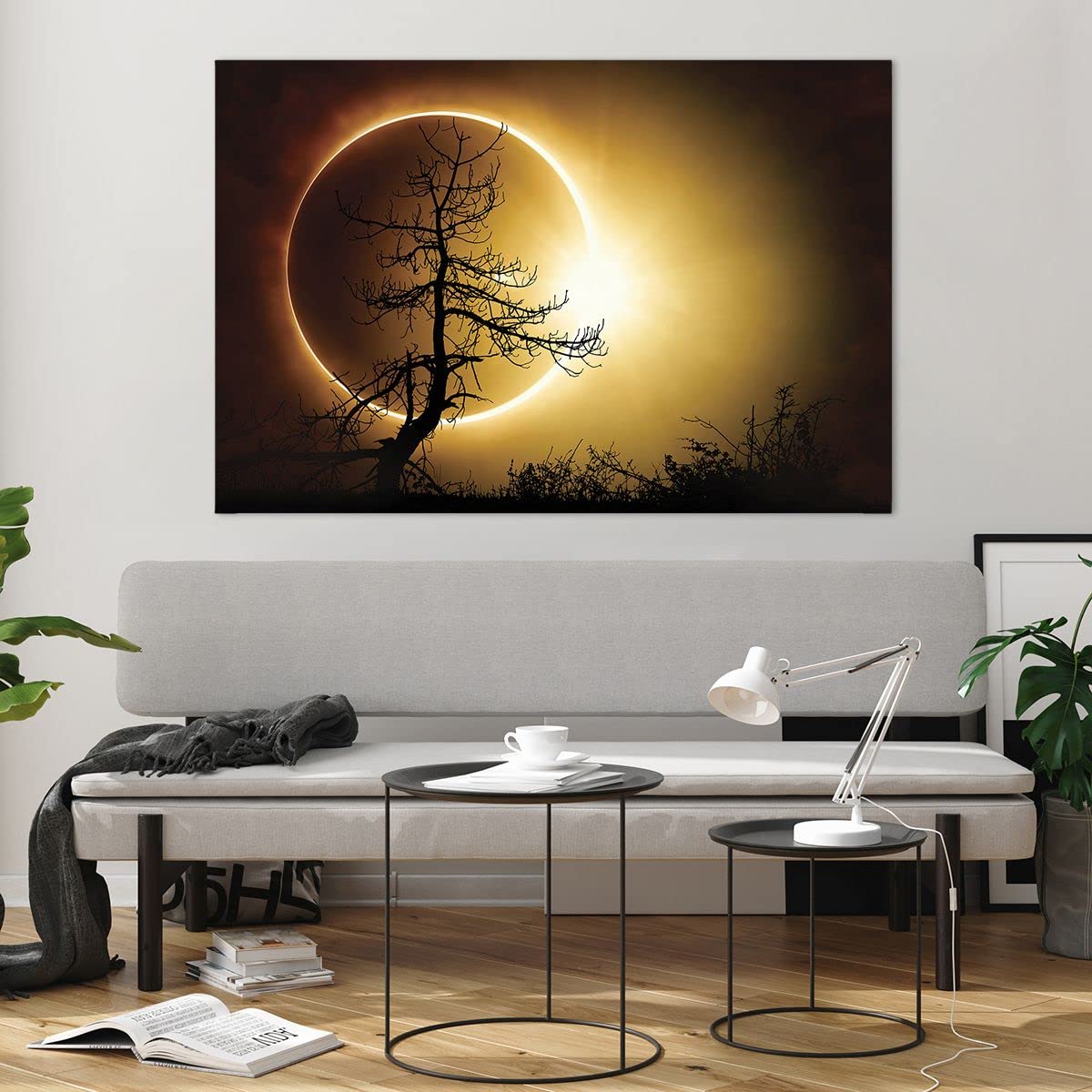 Bilder auf Glas 120x80cm Wandbild Glasdruck Weltraum Landschaften - 4349
